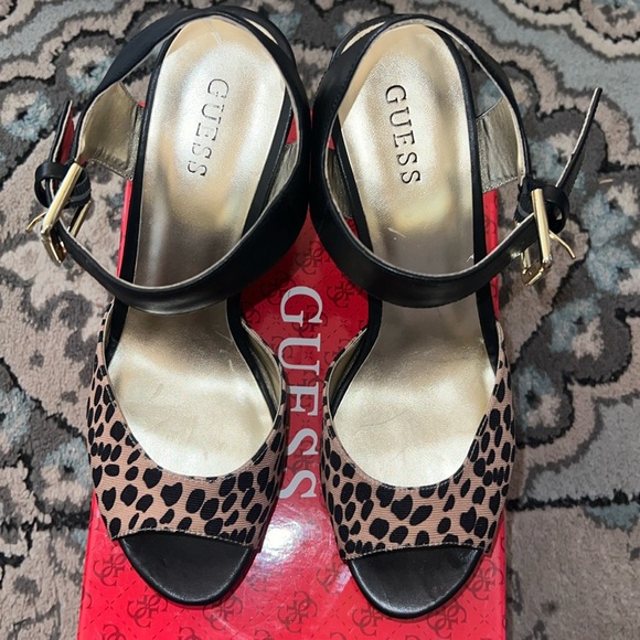 Guess Shoes - Guess Women’s Leopard Wedges